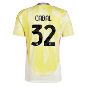 Juventus Juan Cabal #32 Bortatröja 2024-25 Kortärmad